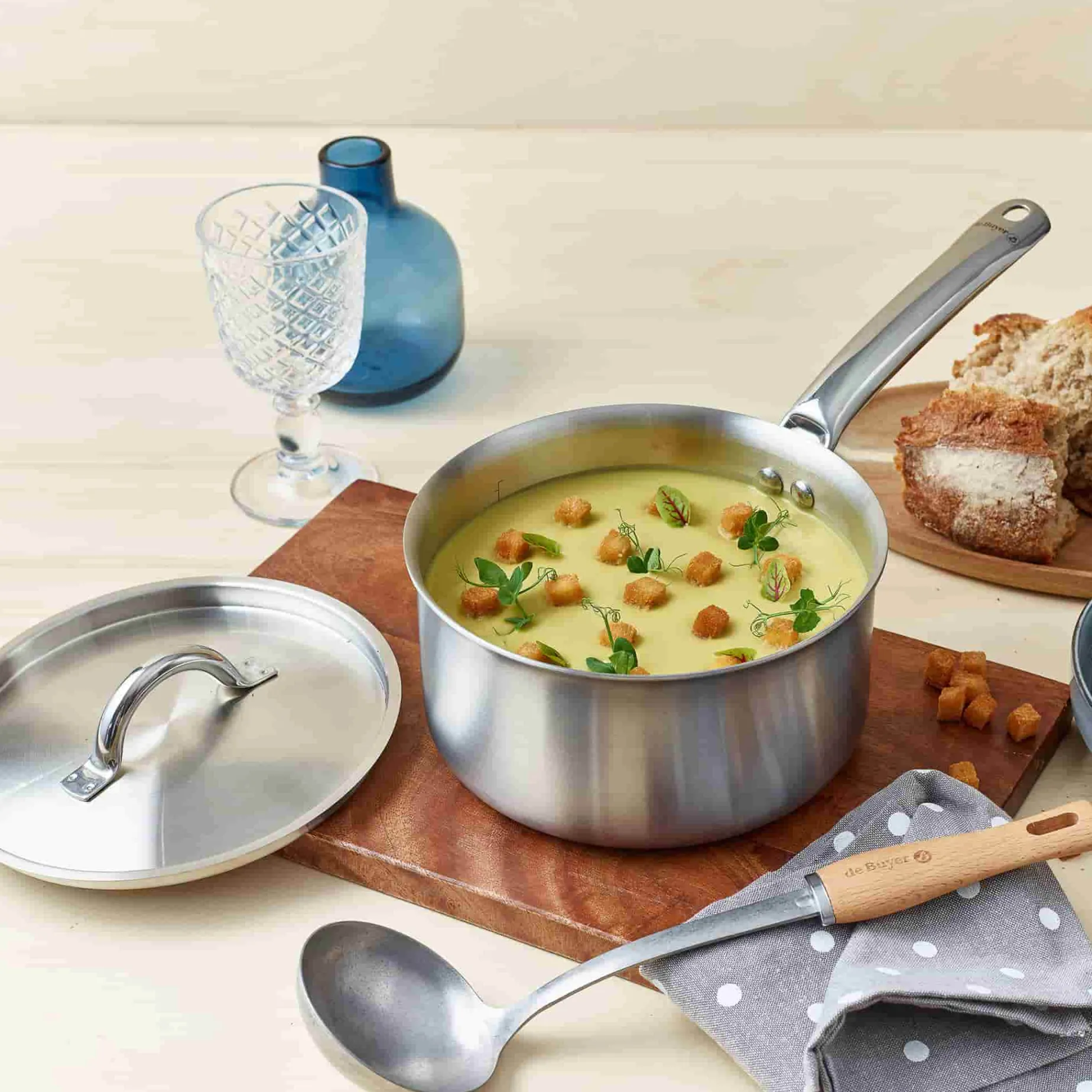 De Buyer Alchimy Saucepan, 14cm