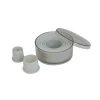 De Buyer Box of 9 Smooth Round Pastry Cutters