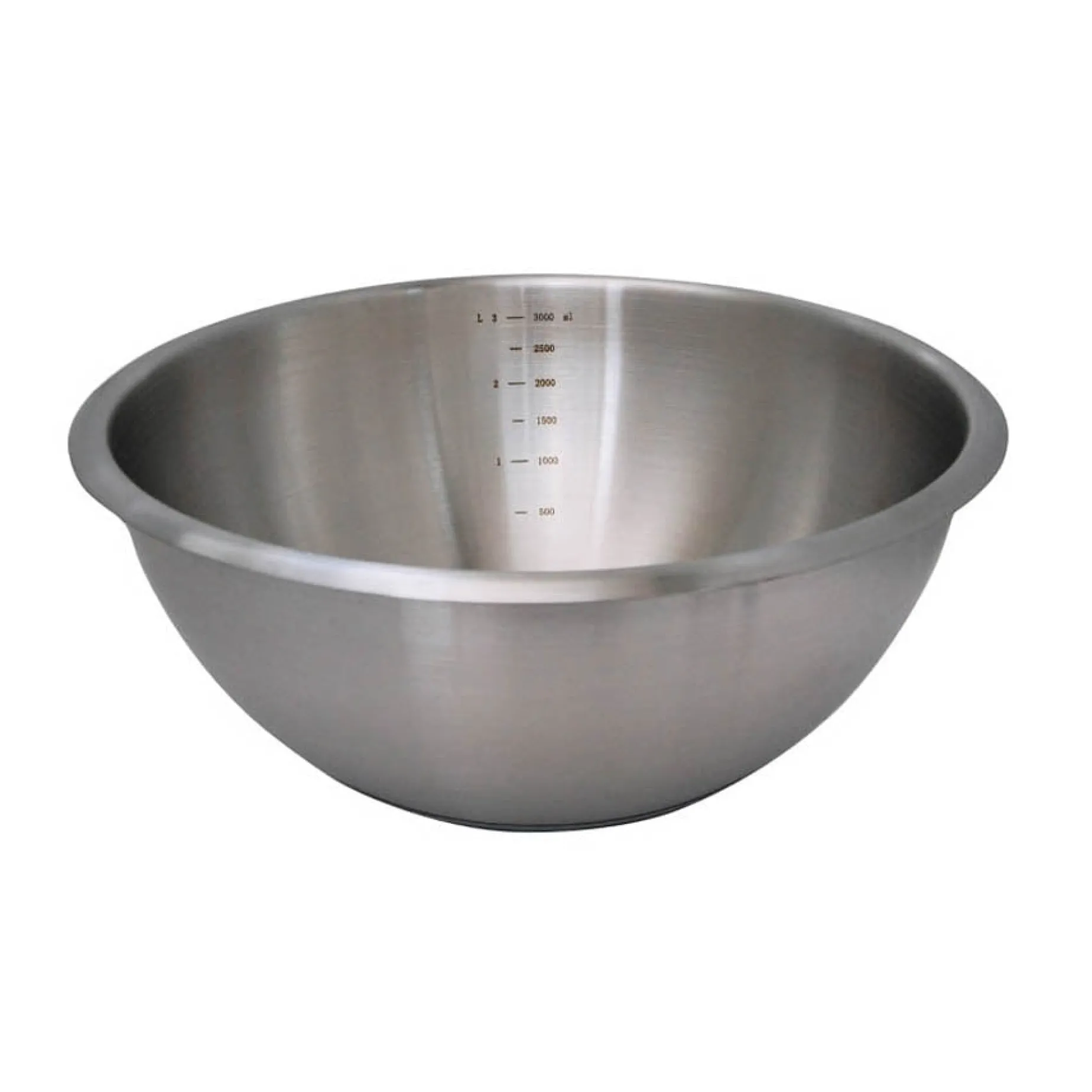 De Buyer Hemisphere Mixing Bowl with Silicone Base, 30cm
