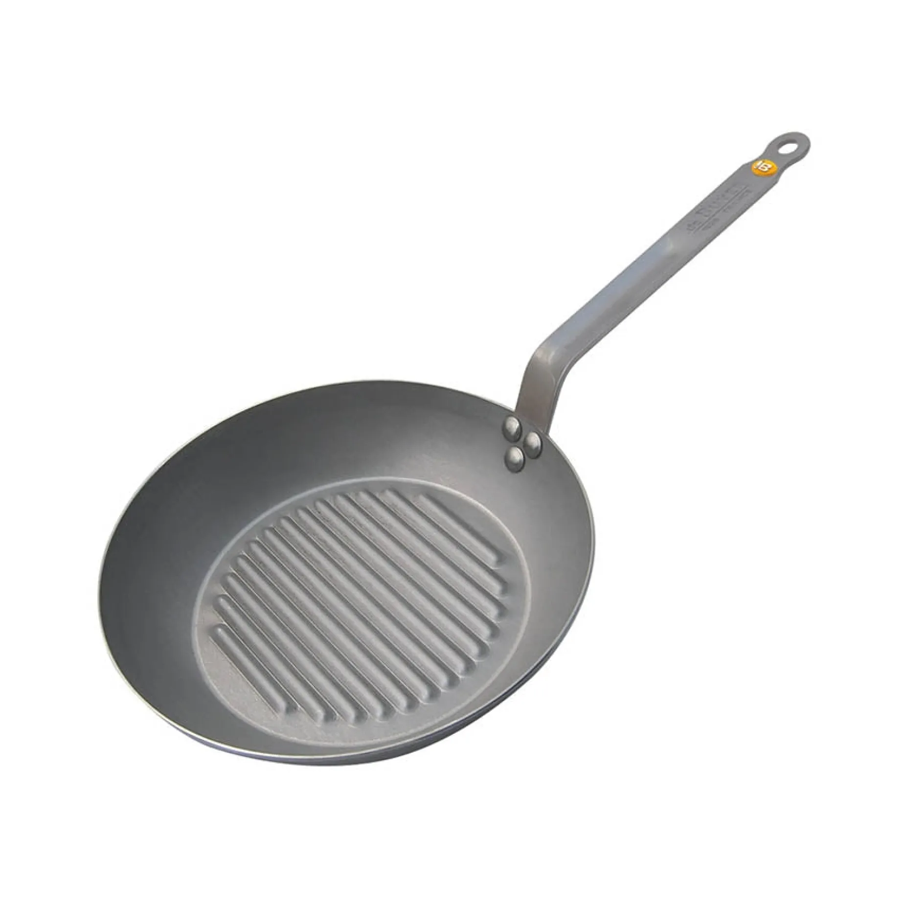 De Buyer Mineral B Griddle Pan, 26cm