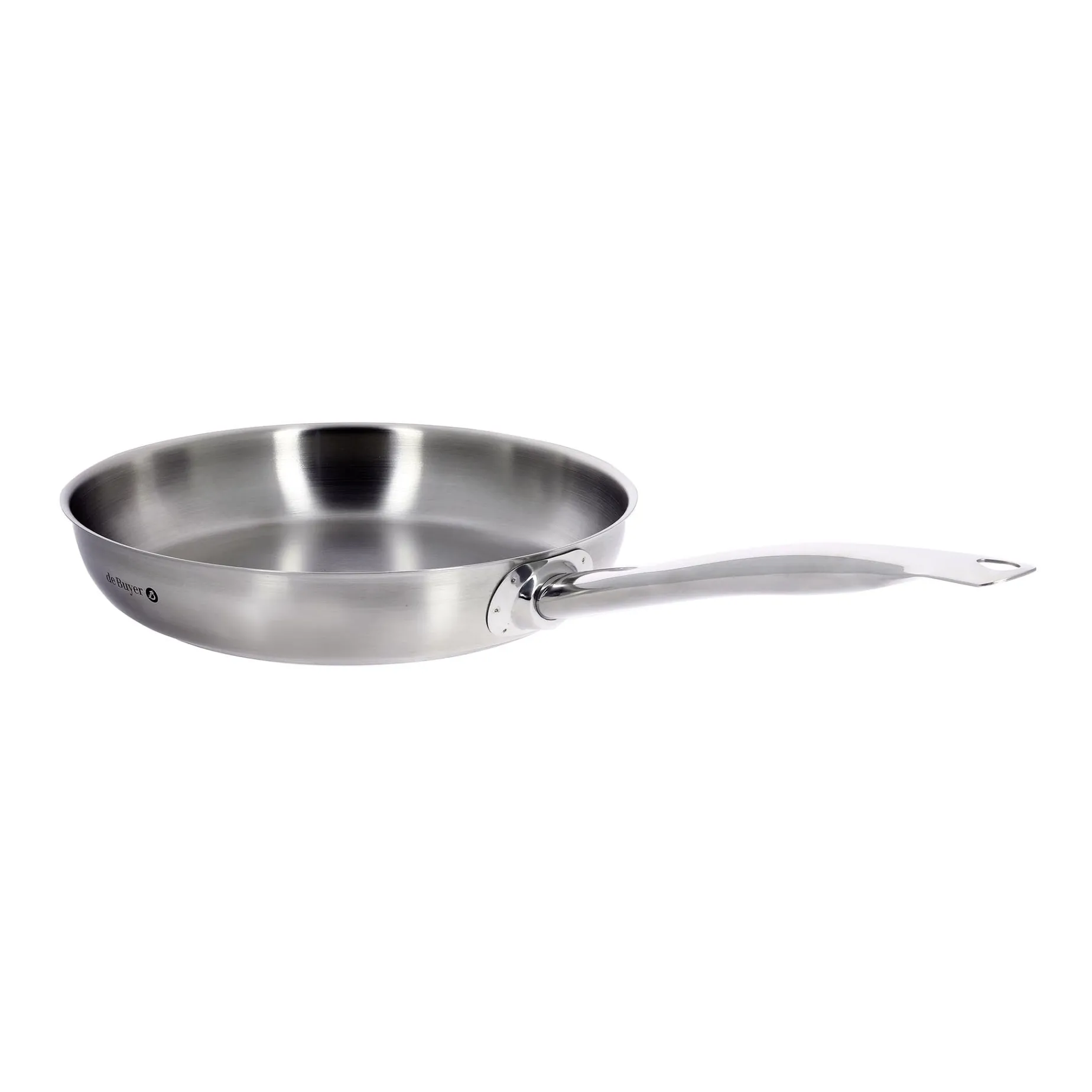 De Buyer Prim Appety Stainless Steel Frying Pan, 24cm