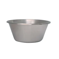 De Buyer Professional Flat-Bottom Pastry Bowl, 20cm
