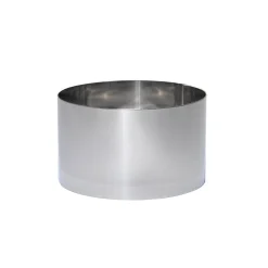 De Buyer Stainless Steel Pastry Ring, 8cm