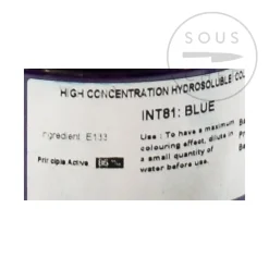 Deco Relief Intense Blue Food Colour, 50g