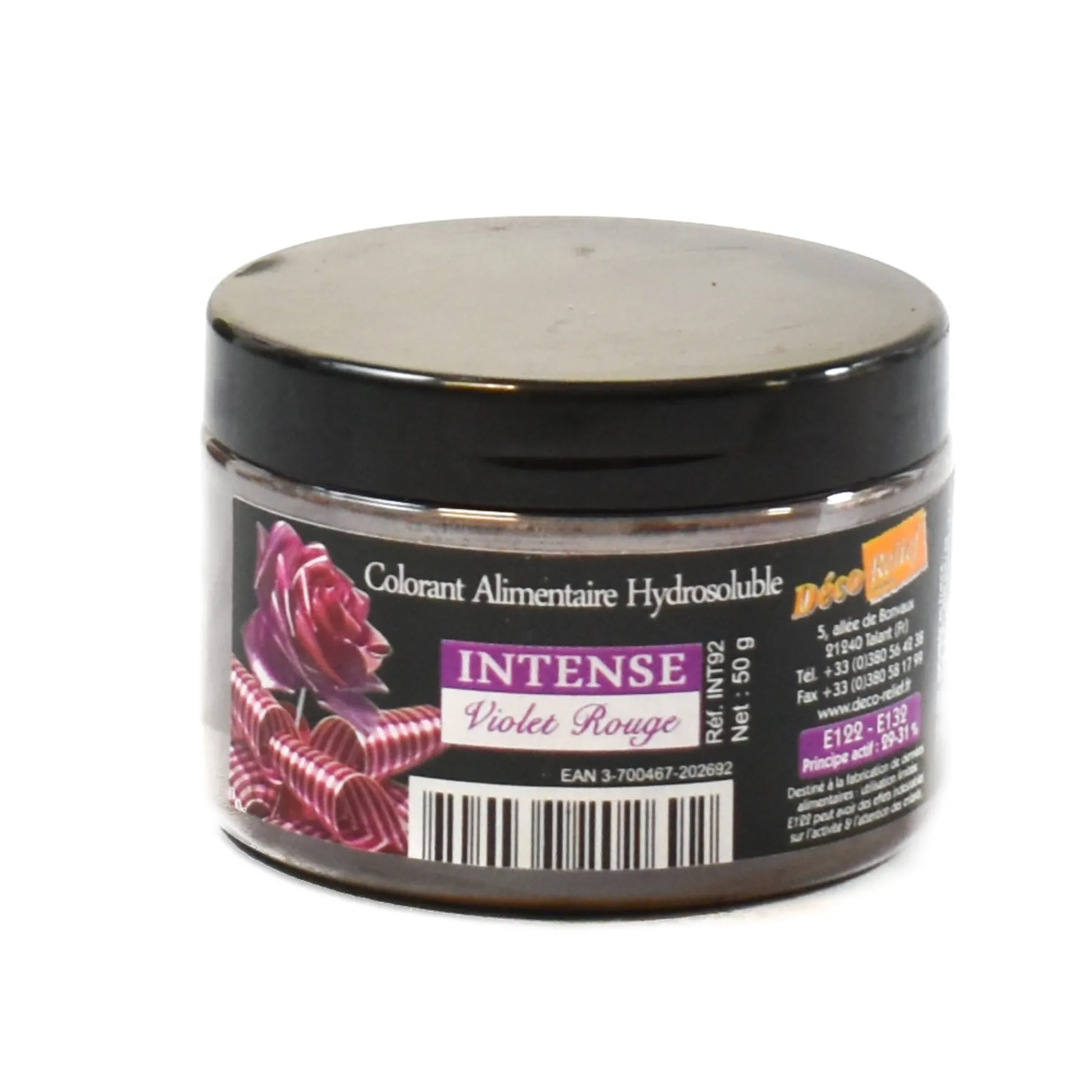 Deco Relief Intense Purple Food Colour, 50g