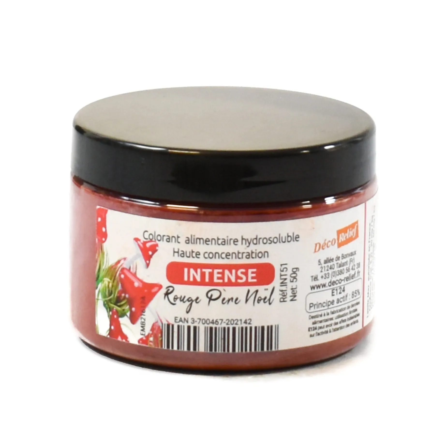 Deco Relief Intense Santa Claus Red Food Colour, 50g