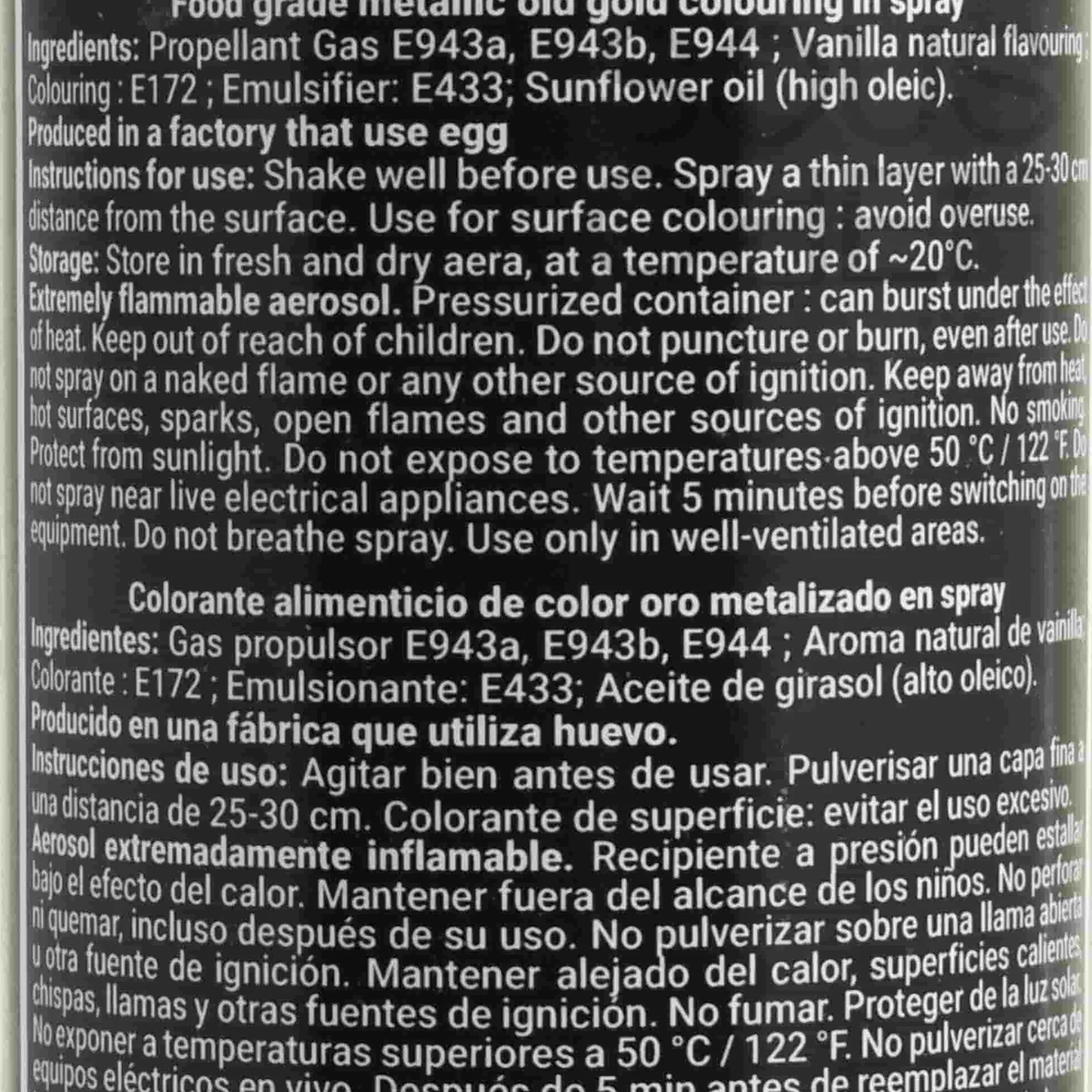 Deco Relief Metallic Antique Gold Spray, 300ml