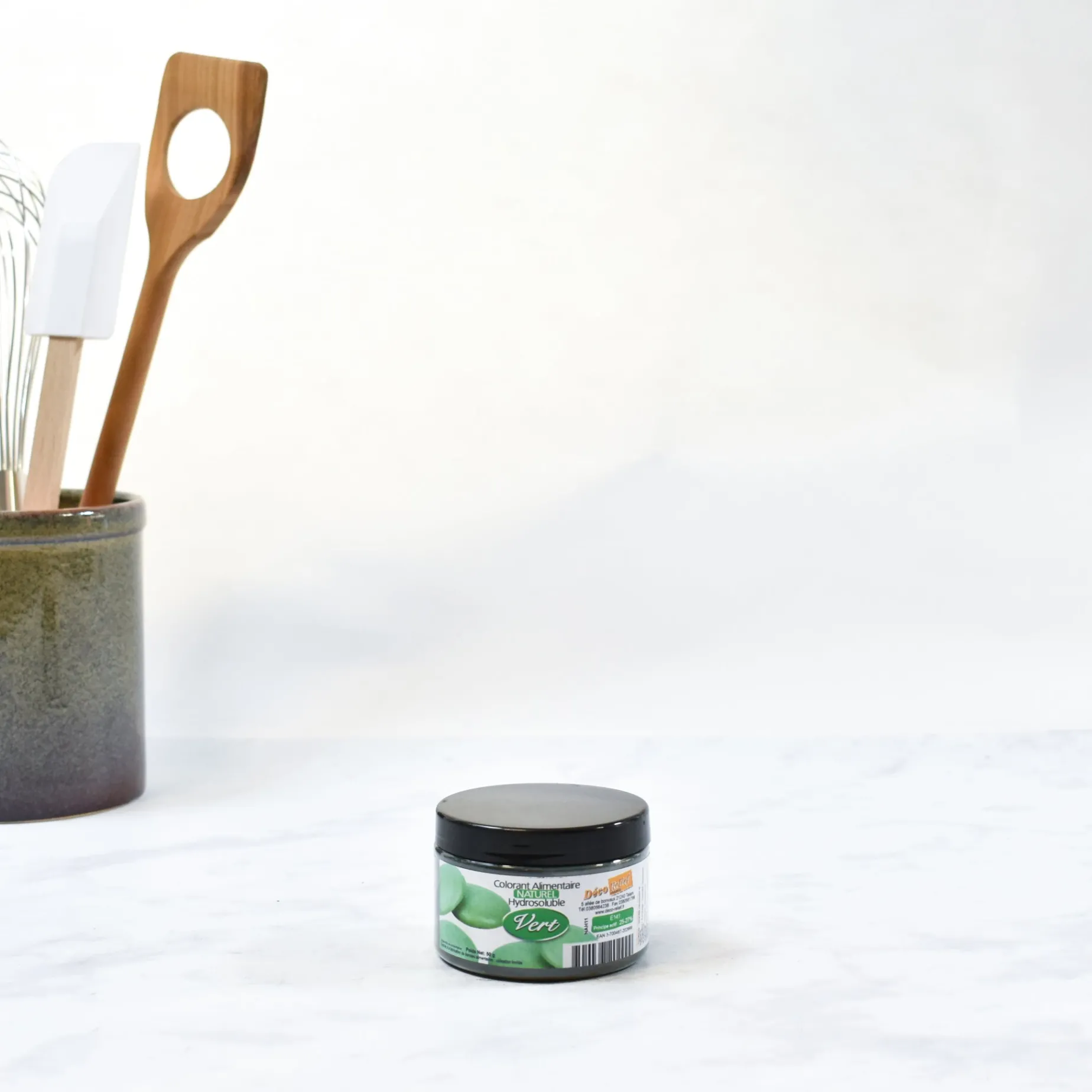 Deco Relief Professional Natural Green Food Colour, 50g