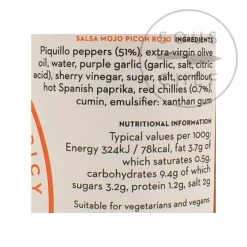 Delicioso Salsa Mojo Picon Rojo