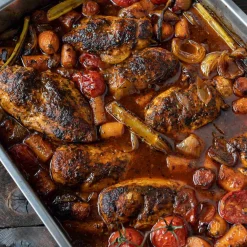 Dexam Supreme Deep Stainless Steel Roasting Tin