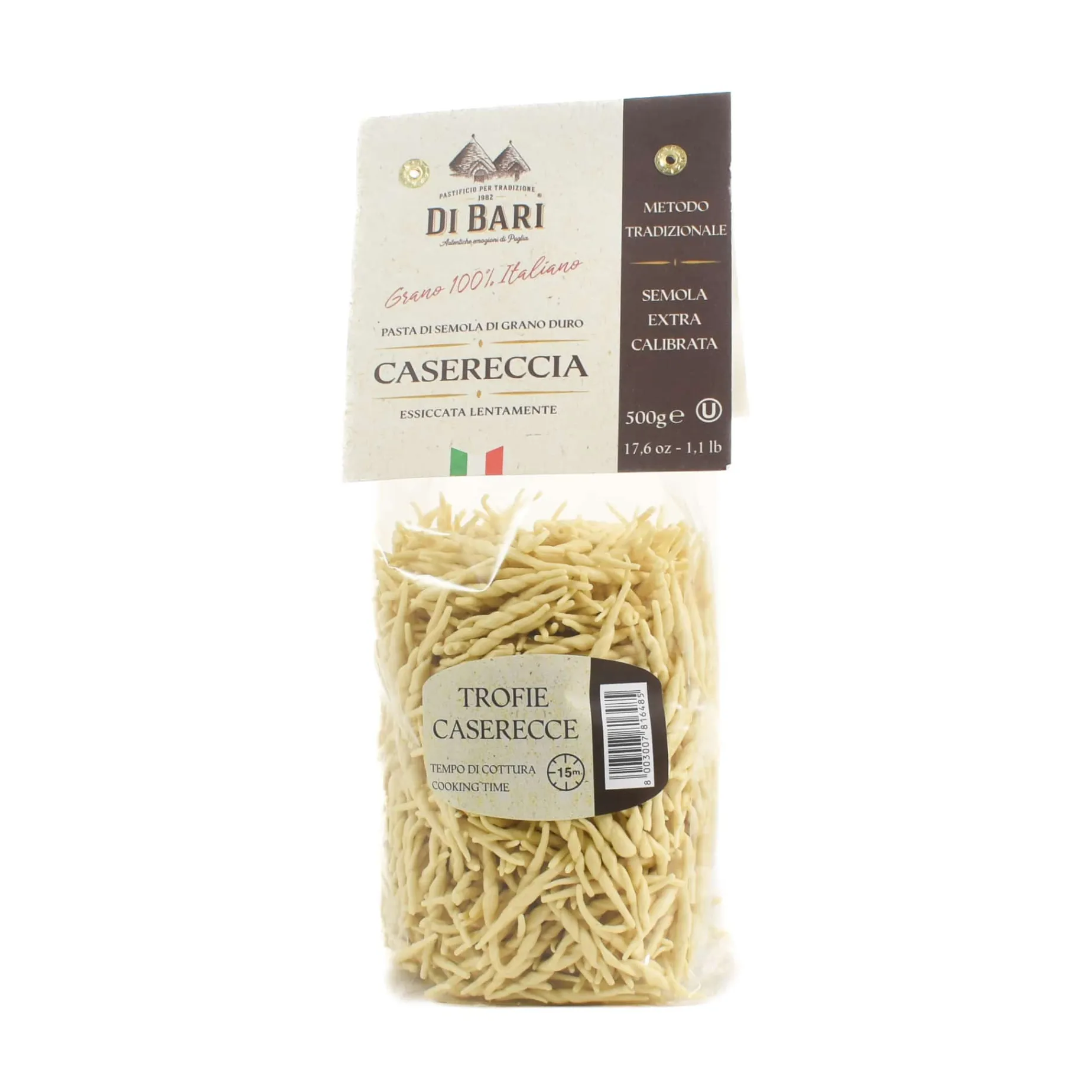 Di Bari Trofie Pasta, 500g