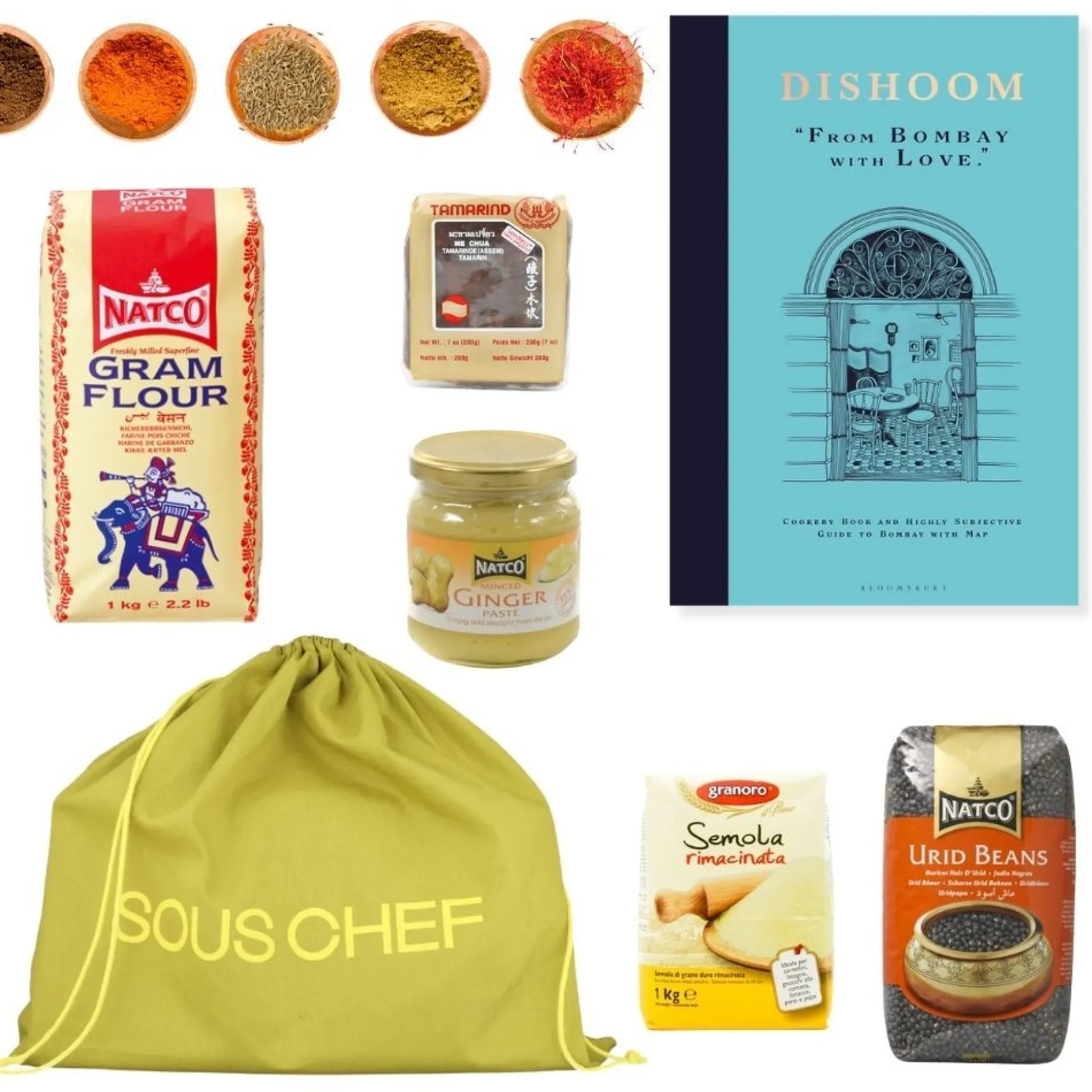Dishoom Cookbook & Our Ingredients Selection
