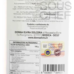 Donna Elvira Cinnamon PGI Modican Chocolate Bar, 70g