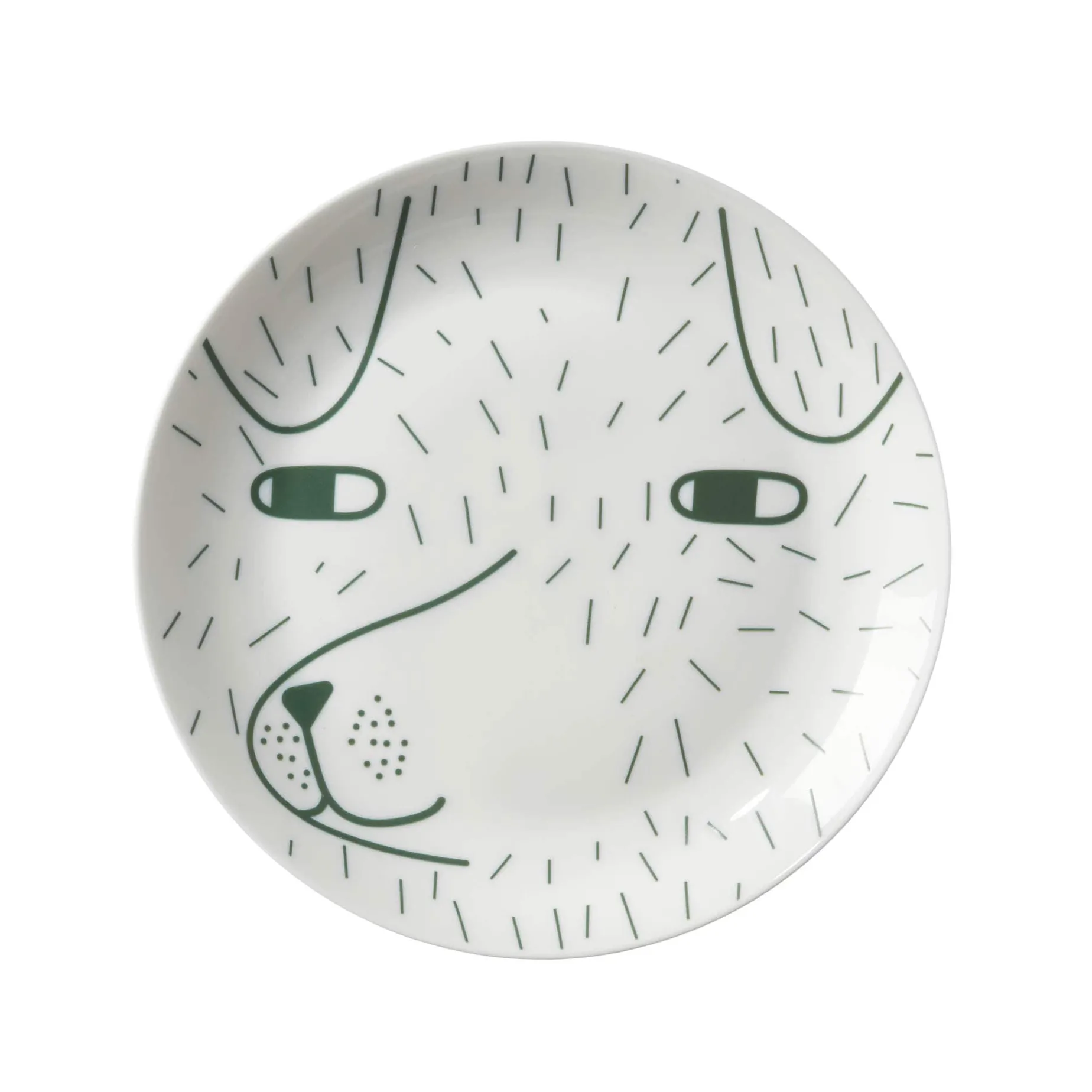 Donna Wilson Scamp Dog Plate, 21cm