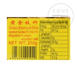 Dried Bean Curd Sticks, 200g