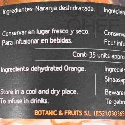 Dried Orange Slices in Jar, 70g