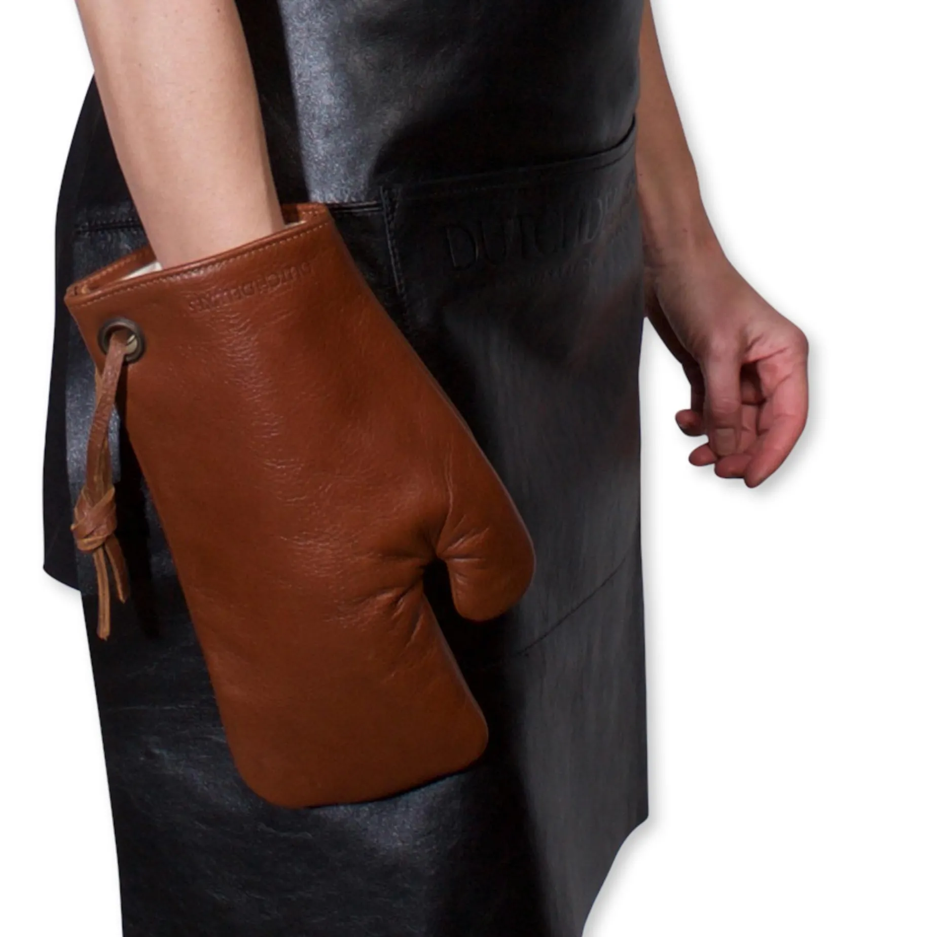 Dutchdeluxes Classic Oven Glove in Classic Brown