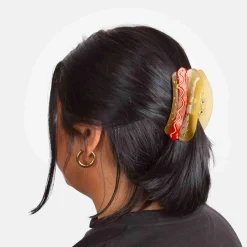 Eat My Socks Hotdog Hair Claw Clip