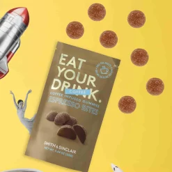 Eat Your Drink Caffeinated Espresso Bites Jelly Sweets, 160g