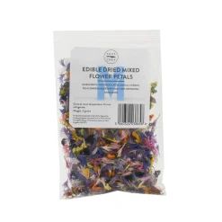 Edible Dried Mixed Flower Petals, 3g