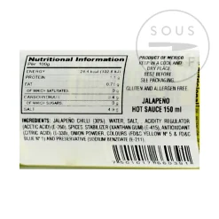 El Yucateco Jalapeno Sauce, 150ml