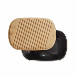 Emile Henry Black Bread Storage Box