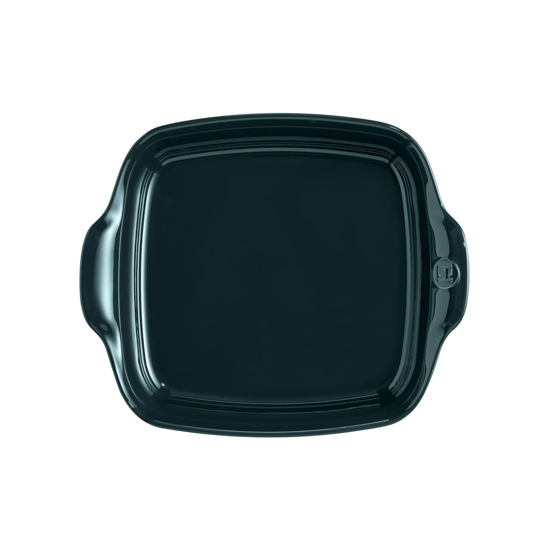 Emile Henry Dark Teal Square Roasting Dish, 24cm