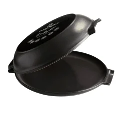 Emile Henry Delight Black Ceramic Induction Tarte Tatin Set, 32.5cm