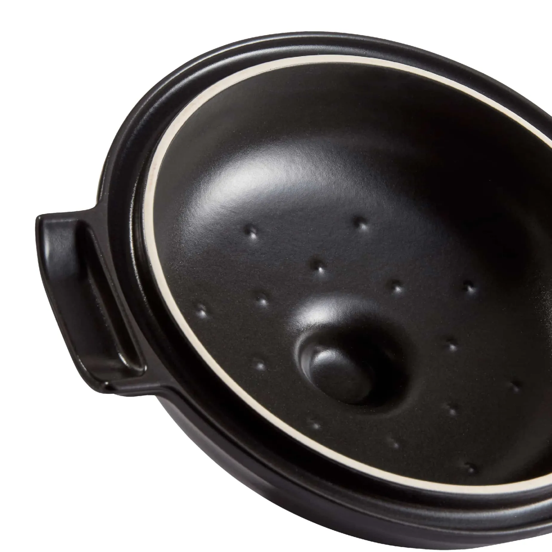 Emile Henry Delight Black Ceramic Induction Braiser, 27cm