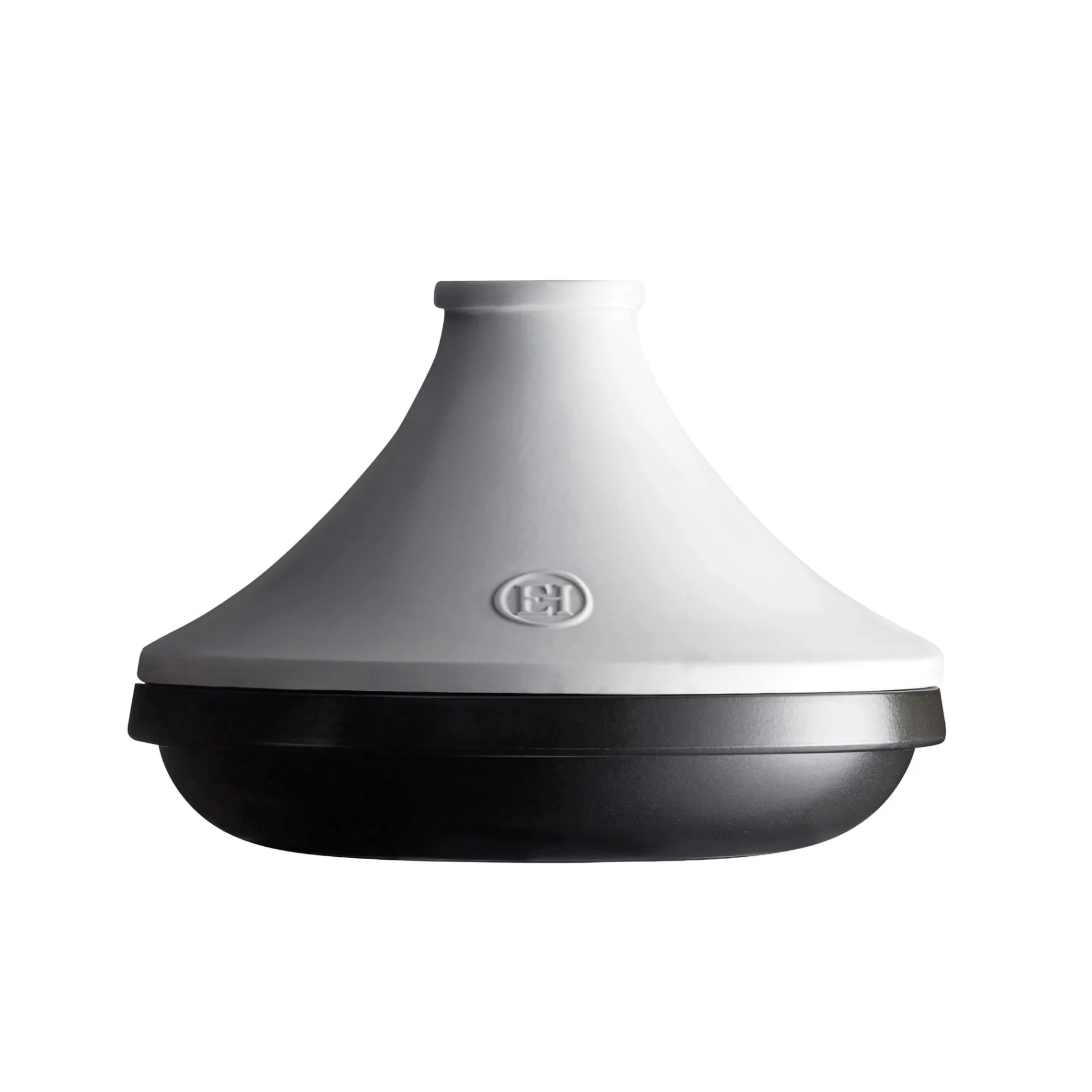 Emile Henry Delight Black & White Ceramic Induction Tagine