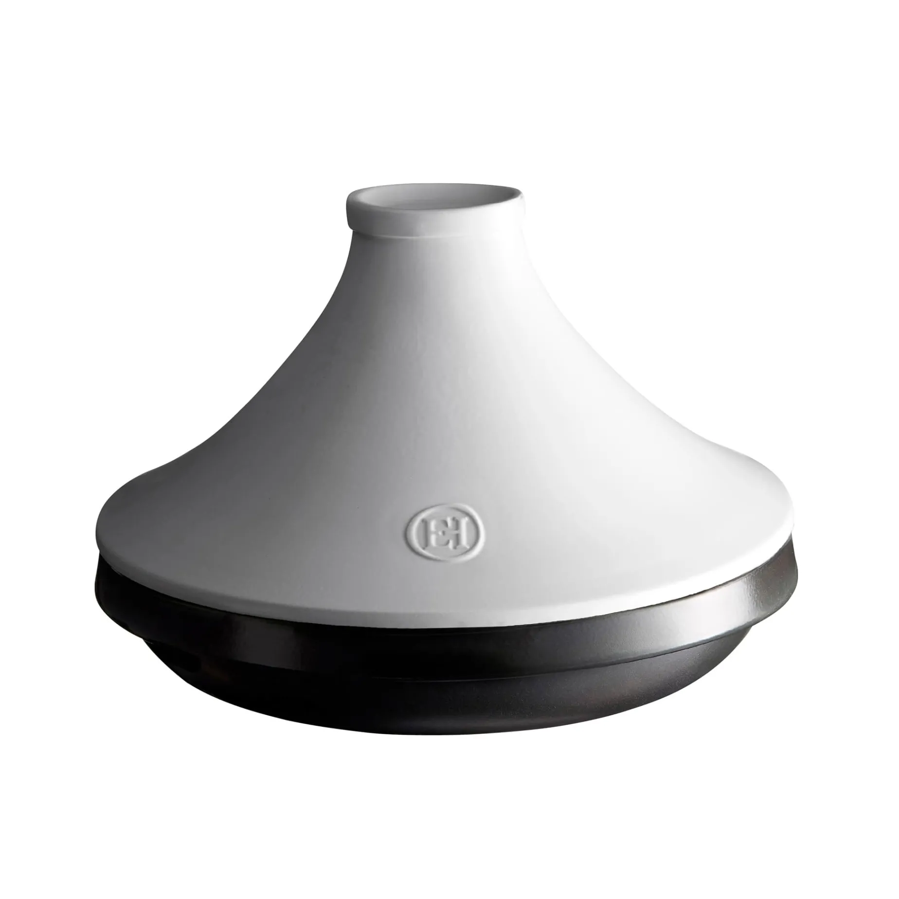 Emile Henry Delight Black & White Ceramic Induction Tagine