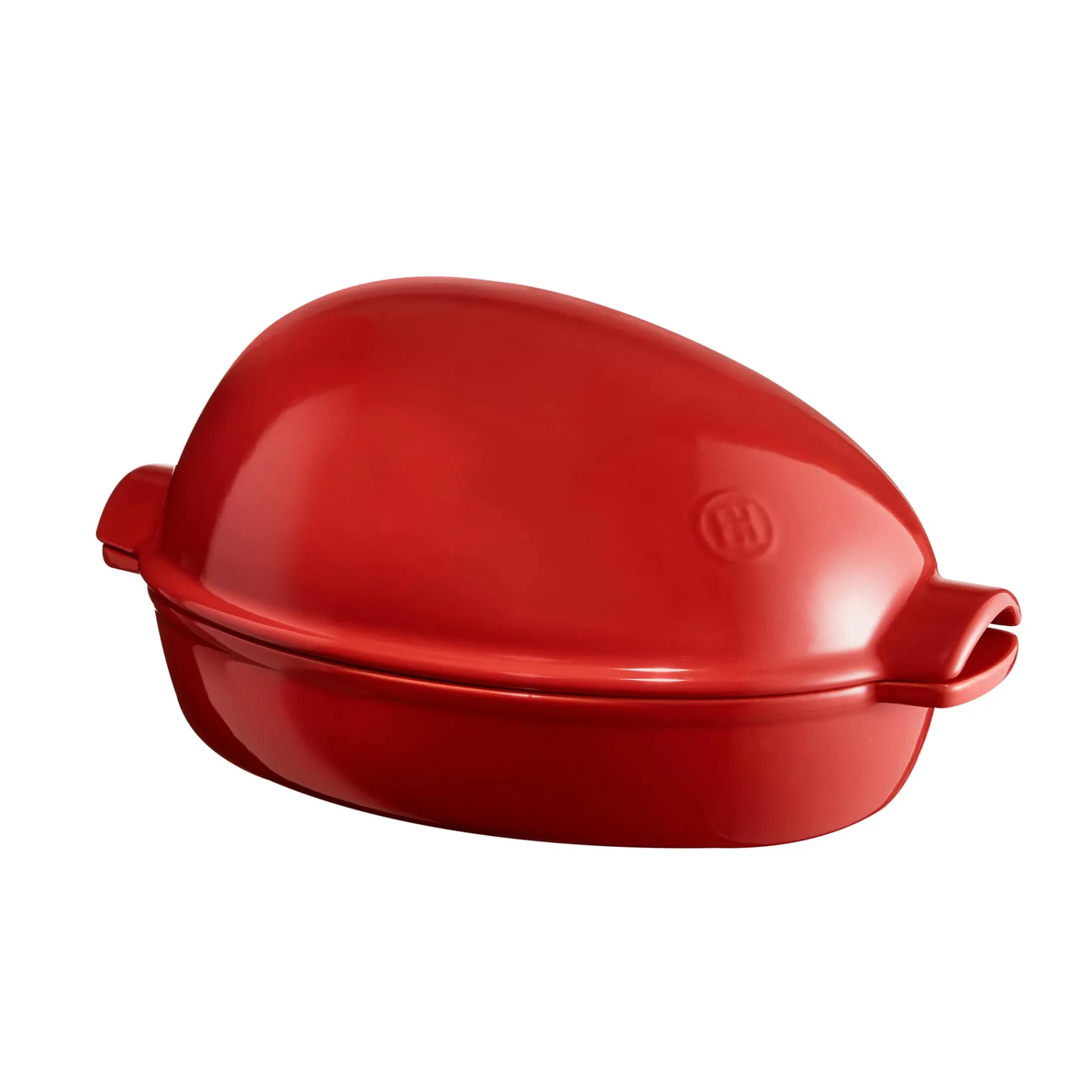 Emile Henry Red Chicken Brick Cooker, 9 Litre