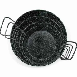 Enamelled 8 Person Paella Pan, 33.5cm