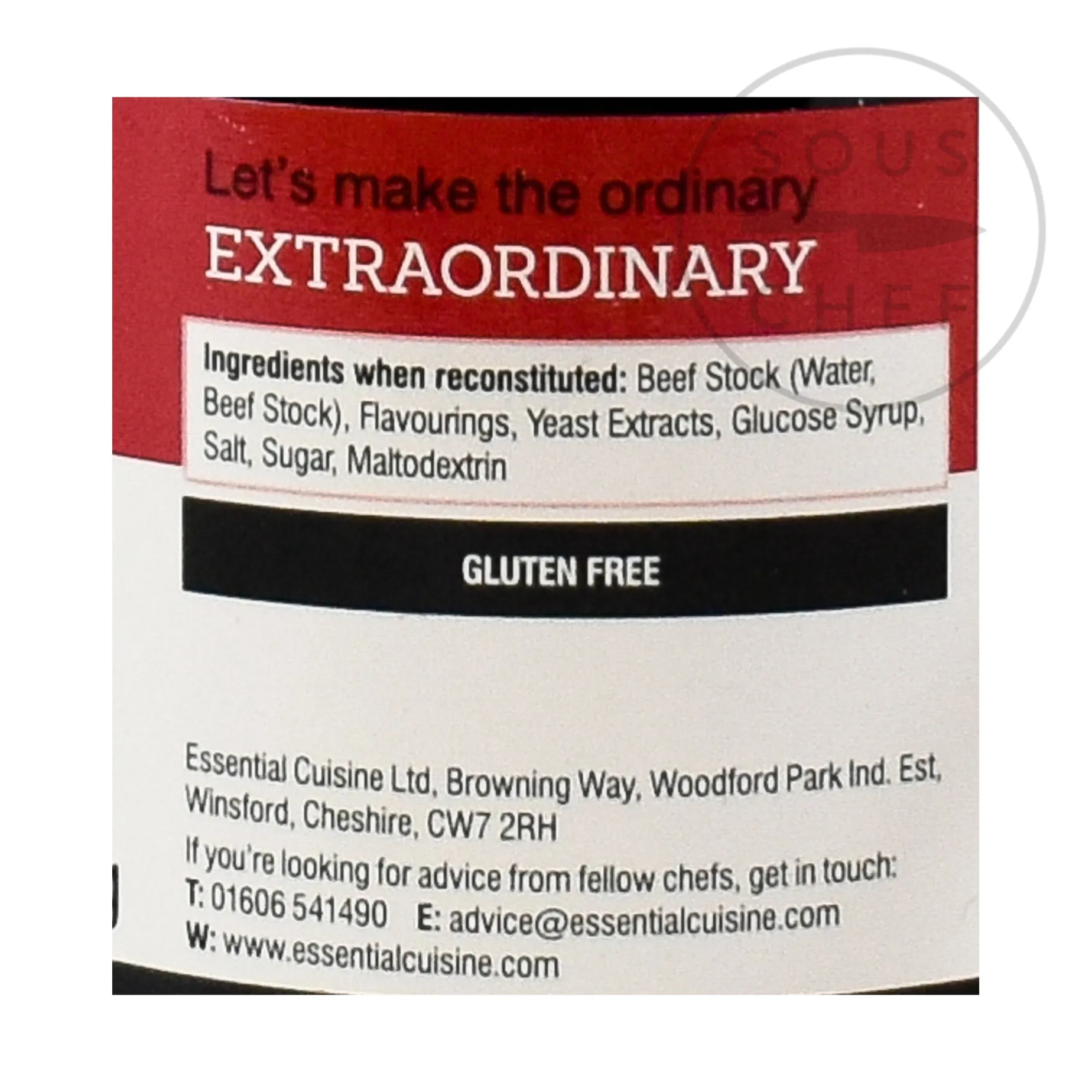 Essential Cuisine Beef Glace, 600g