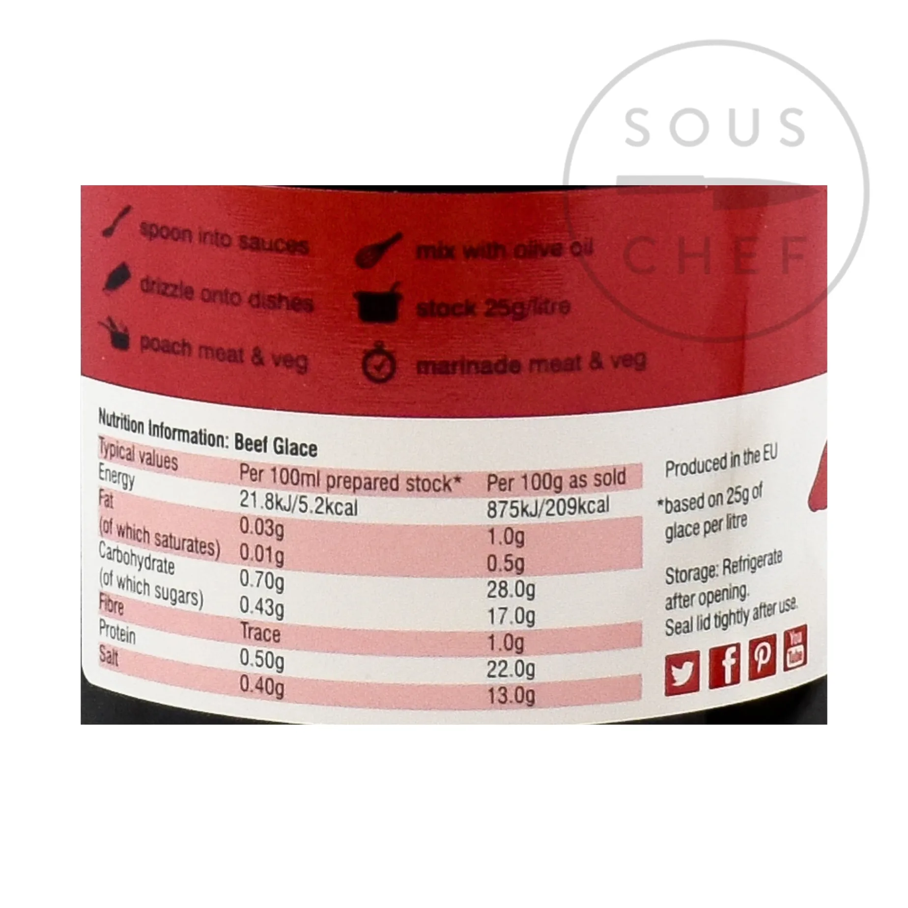 Essential Cuisine Beef Glace, 600g