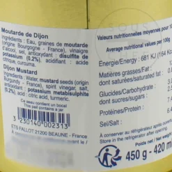 Fallot Dijon Mustard In Gift Metal Bucket, 450g