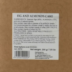 Fig and Almonds Dried Fruit Cake, 200g