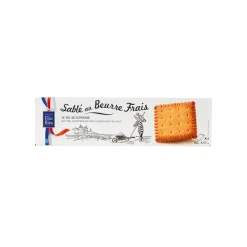 Filet Bleu Butter Shortbread With Guerande Sea Salt, 130g