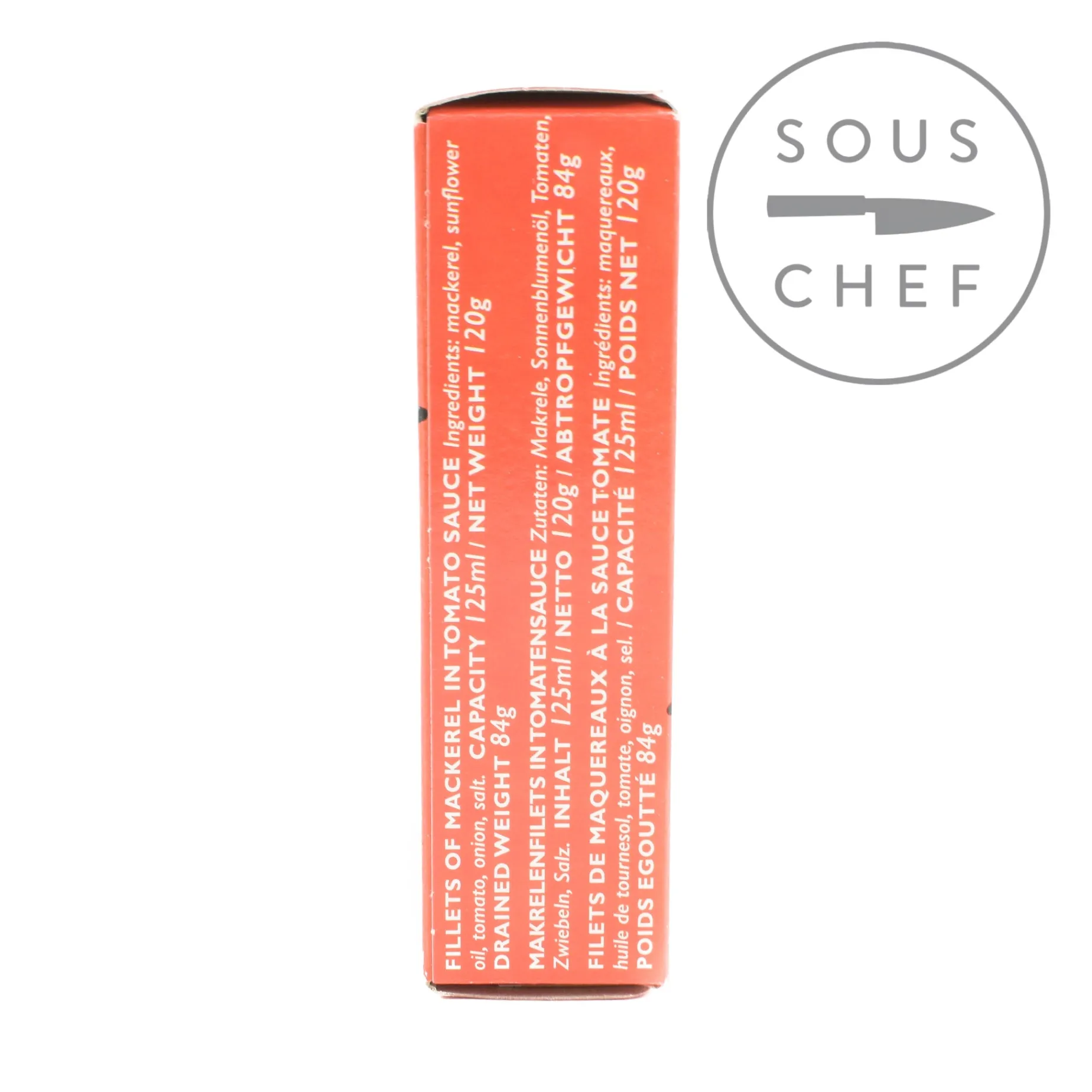 Fillets of Mackerel in Tomato Sauce, 120g