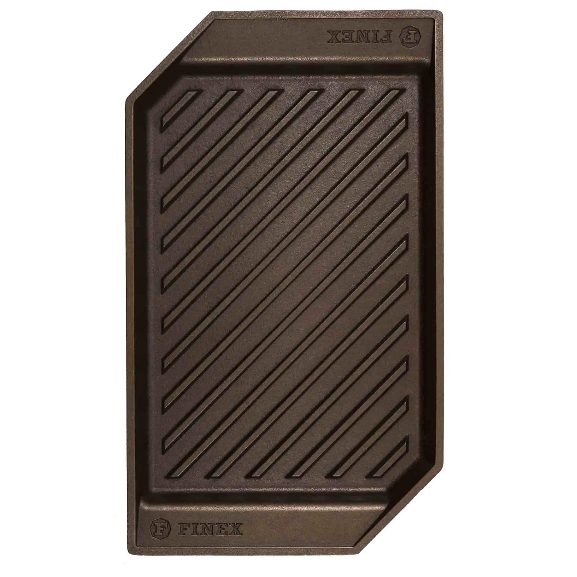 Finex Cast Iron Lean Grill Pan, 38cm (15inch)