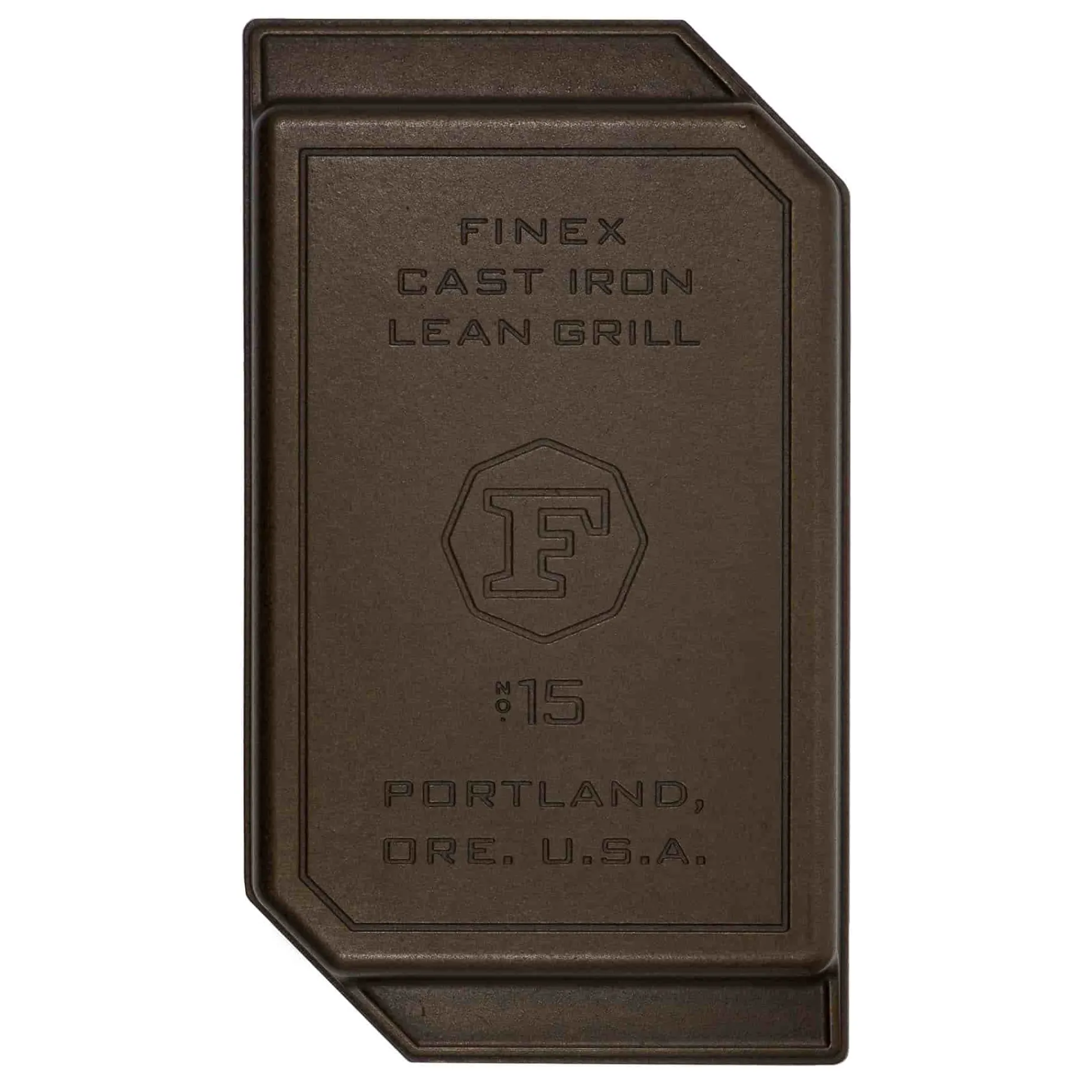 Finex Cast Iron Lean Grill Pan, 38cm (15inch)