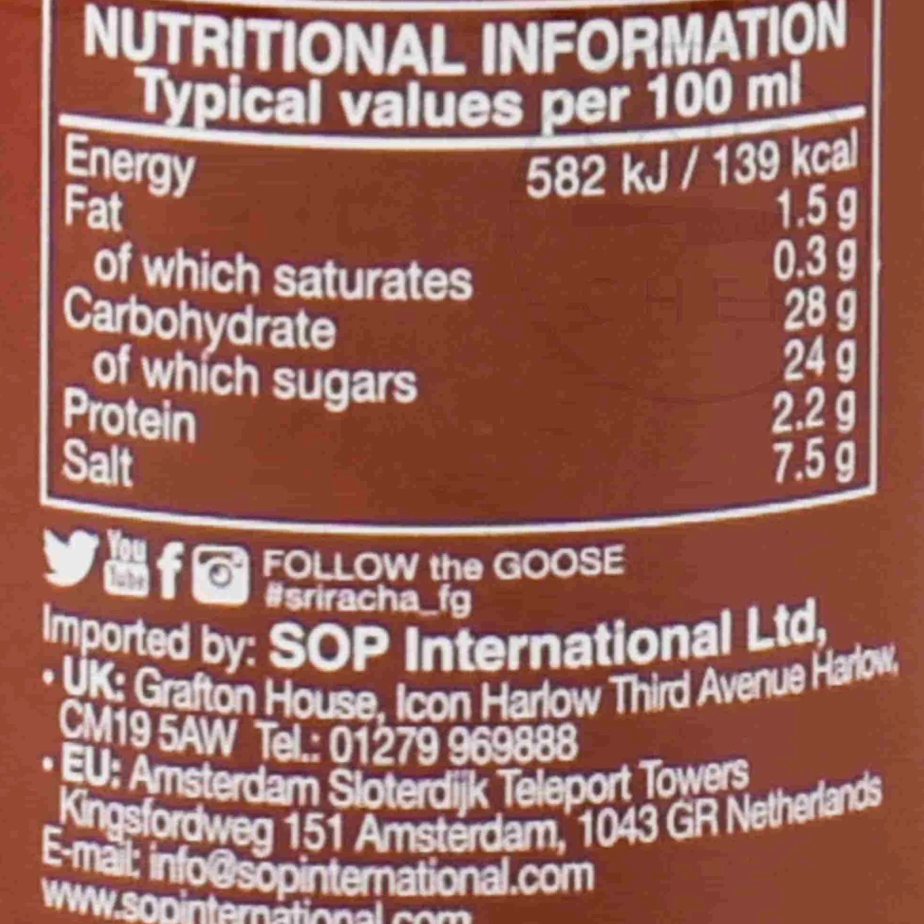 Flying Goose Sriracha Wasabi, 200ml