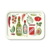 Food Design Rectangle Serving Tray, 27x20cm