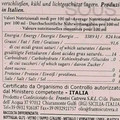 Frantoi Cutrera Tonda Iblea Monocultivar PGI Extra Virgin Olive Oil, 500ml