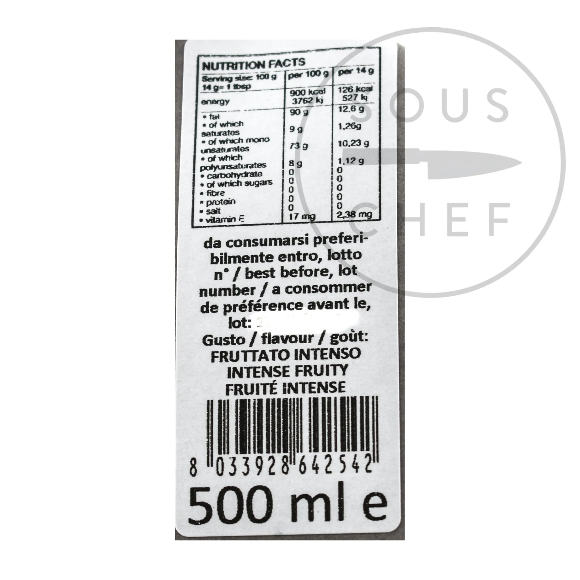 Frantoio Muraglia Intense Extra Virgin Olive Oil in Limited Edition 'King' Terracotta, 500ml