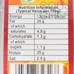 Fried Dace with Salted Black Bean, 184g