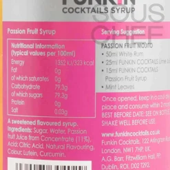 Funkin Passion Fruit Syrup, 700ml