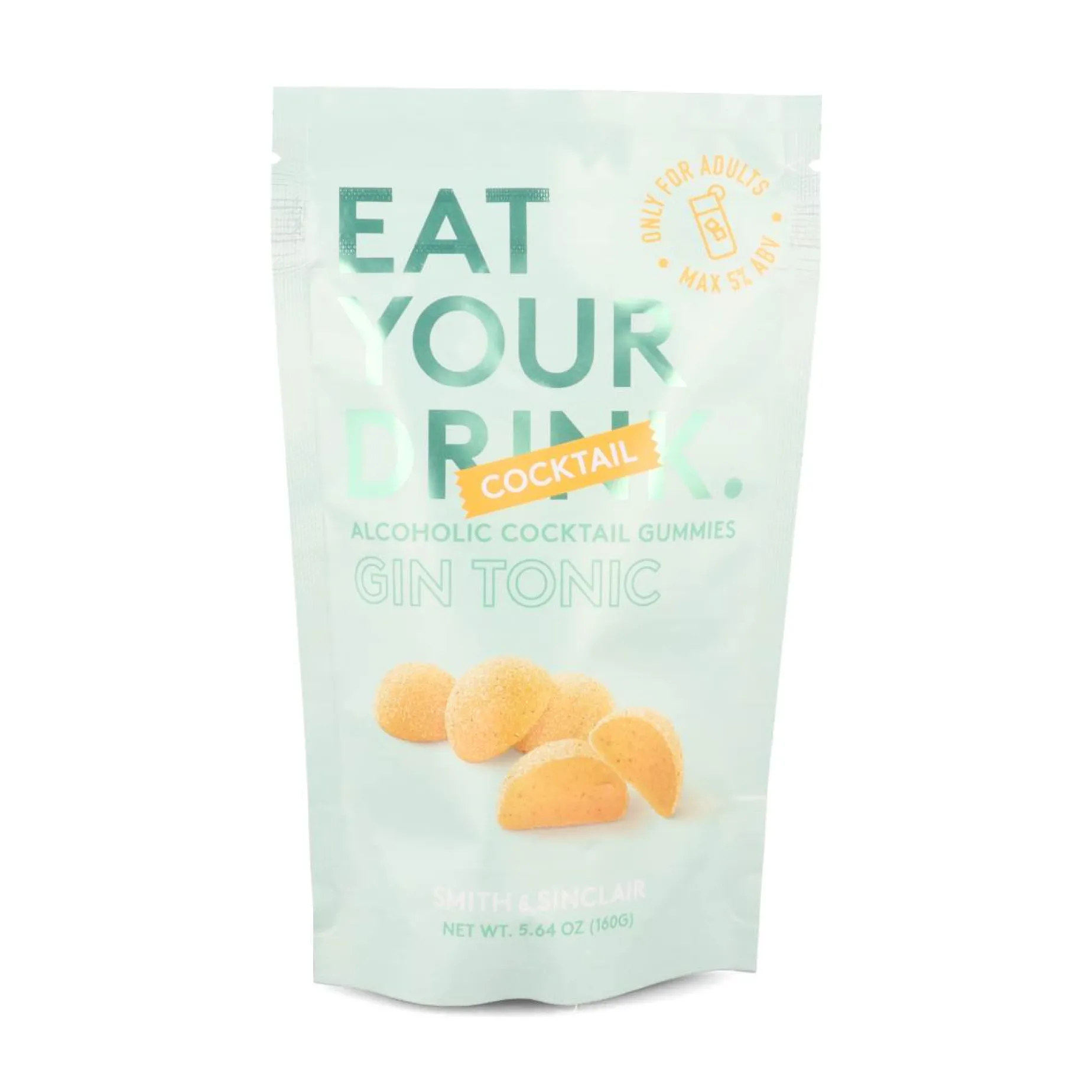 Gin & Tonic 5V Alcoholic Cocktail Jelly Sweets, 160g