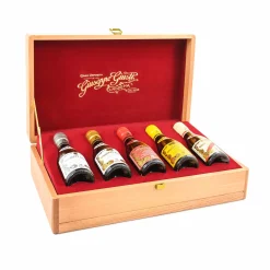 Giusti Balsamic Vinegar Historical Collection in Wooden Casket