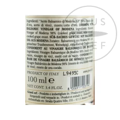 Giusti Balsamic Vinegar Historical Collection in Wooden Casket